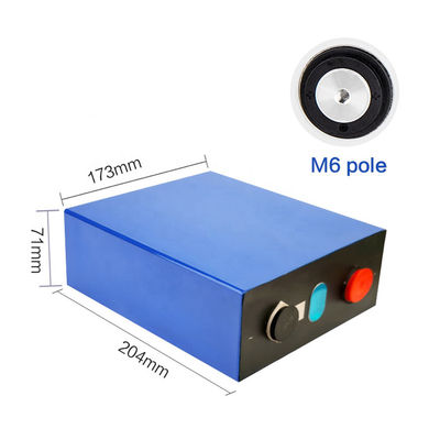EU Stock 280Ah 3.2V Lifepo4 Battery Grade A LFP Prismatic Cell For Solar Power System