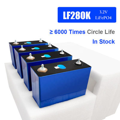 Deep Cycle 6000 Times LiFePO4 Battery Cell 280Ah For EU Stock AKKU Prismatic